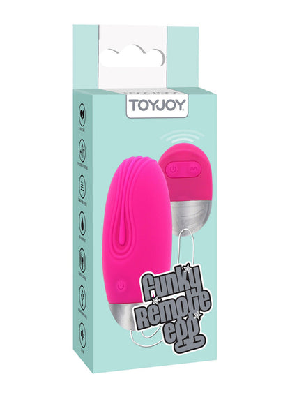 Bestel: Funky Remote Egg by Toy Joy Funky Fun Toys - bij Happytoys: de erotische sex webshop | liever Happy dan Easy ⭐⭐⭐⭐⭐