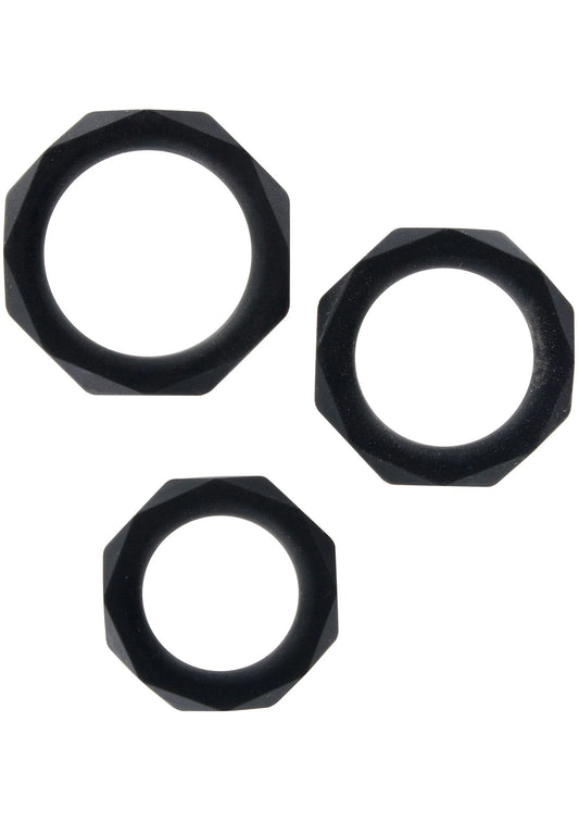 Bestel: Manpower Power Halo C - Ring Set by ToyJoy - bij Happytoys: de erotische sex webshop | liever Happy dan Easy ⭐⭐⭐⭐⭐