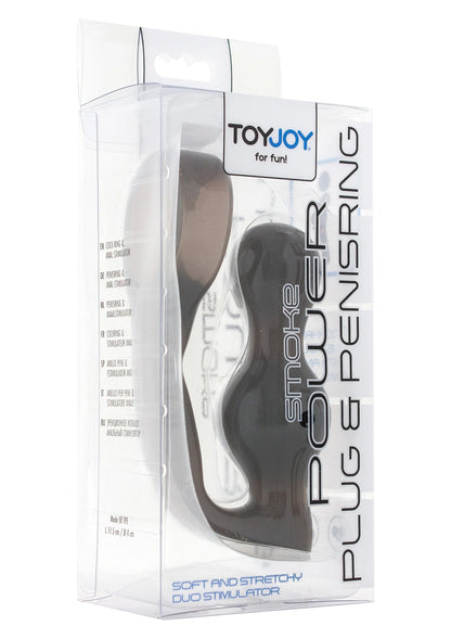 Bestel: Manpower Power Plug & Penisring by ToyJoy - bij Happytoys.nl, happytoys.be, Happytoys.ae: erotische sex webshop | liever Happy dan Easy ⭐⭐⭐⭐⭐