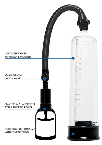 Bestel: Manpower Power Pump Black by ToyJoy - bij Happytoys.nl, happytoys.be, Happytoys.ae: erotische sex webshop | liever Happy dan Easy ⭐⭐⭐⭐⭐