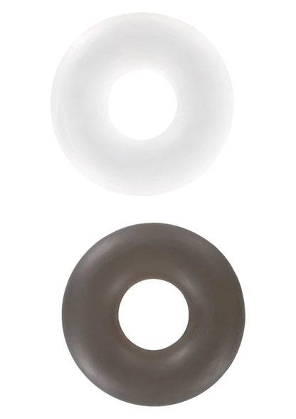 Bestel: Manpower Stud Rings 2pcs by ToyJoy - bij Happytoys.nl, happytoys.be, Happytoys.ae: erotische sex webshop | liever Happy dan Easy ⭐⭐⭐⭐⭐ - Clear - 10464 - CLEAR