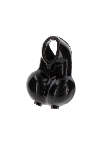 Bestel: Penis Ring with Scrotum Holder by ToyJoy Manpower - bij Happytoys: de erotische sex webshop | liever Happy dan Easy ⭐⭐⭐⭐⭐ - Default Title - 10472 - BLACK