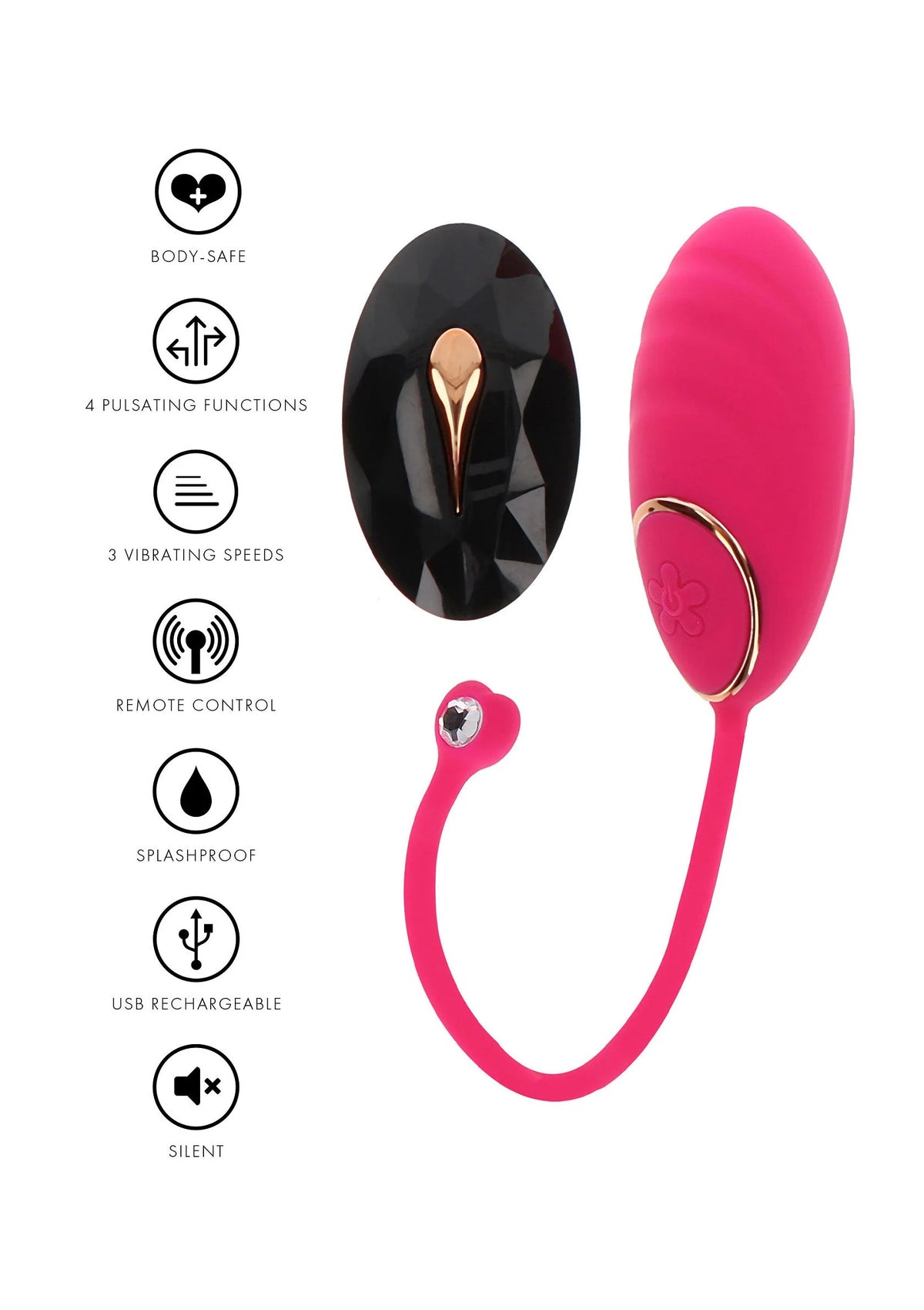 Bestel: Lily Remote Egg - bij Happytoys.nl, happytoys.be, Happytoys.ae: erotische sex webshop | liever Happy dan Easy ⭐⭐⭐⭐⭐