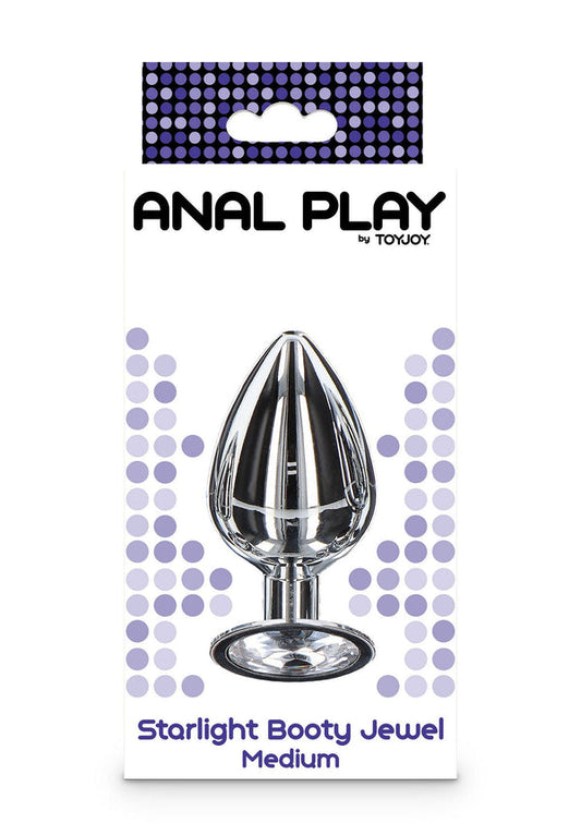 Bestel: Starlight Booty Jewel Medium by ToyJoy Anal Play - bij Happytoys.nl, happytoys.be, Happytoys.ae: erotische sex webshop | liever Happy dan Easy ⭐⭐⭐⭐⭐