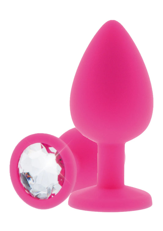 Bestel: Diamond Booty Jewel Medium - bij Happytoys.nl, happytoys.be, Happytoys.ae: erotische sex webshop | liever Happy dan Easy ⭐⭐⭐⭐⭐ - Default Title - 10574 - PINK