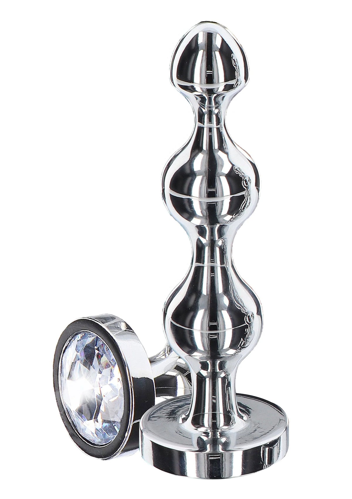 Bestel: Diamond Star Beads Medium by ToyJoy Anal Play - bij Happytoys.nl, happytoys.be, Happytoys.ae: erotische sex webshop | liever Happy dan Easy ⭐⭐⭐⭐⭐ - Default Title - 10577 - SILVER