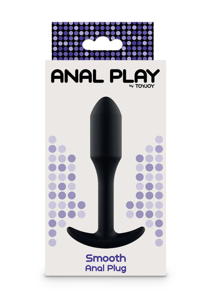 Bestel: Anal Play Smooth Anal Plug by ToyJoy - bij Happytoys.nl, happytoys.be, Happytoys.ae: erotische sex webshop | liever Happy dan Easy ⭐⭐⭐⭐⭐
