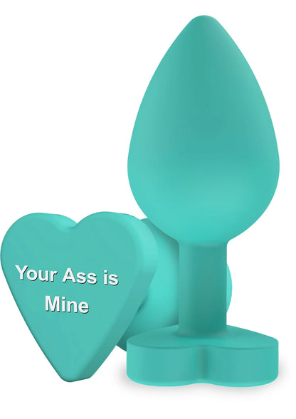 Bestel: Your Ass Is Mine Buttplug by ToyJoy - bij Happytoys: de erotische sex webshop | liever Happy dan Easy ⭐⭐⭐⭐⭐ - Default Title - 10585 - GREEN