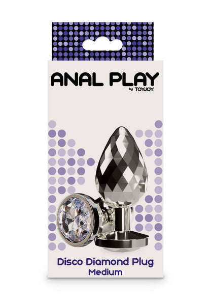 Bestel: Disco Diamond Plug Medium by ToyJoy Anal Play - bij Happytoys: de erotische sex webshop | liever Happy dan Easy ⭐⭐⭐⭐⭐