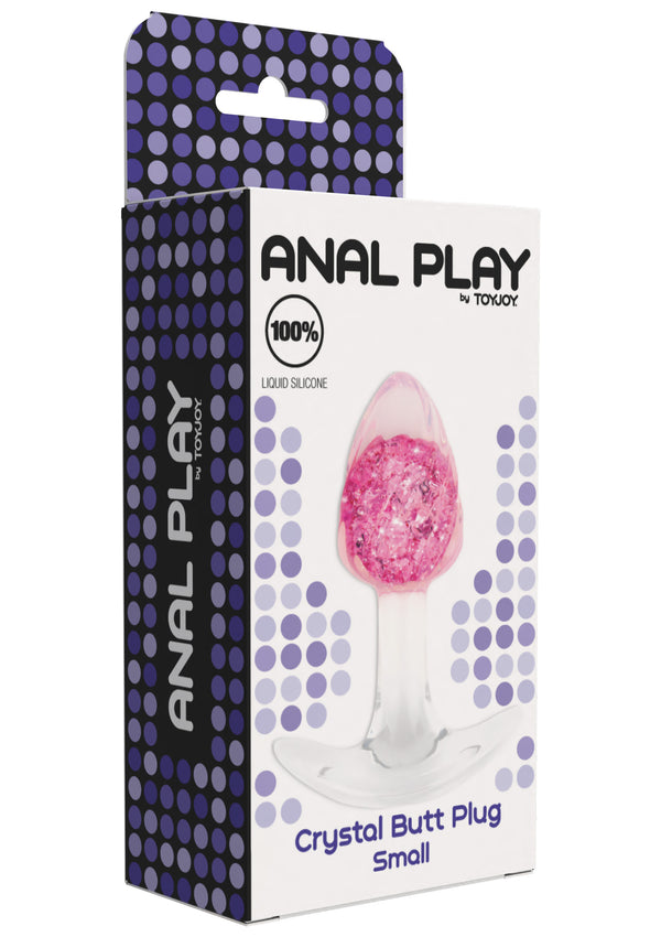 Bestel: Crystal Butt Plug Small by ToyJoy Anal Play - bij Happytoys.nl, happytoys.be, Happytoys.ae: erotische sex webshop | liever Happy dan Easy ⭐⭐⭐⭐⭐