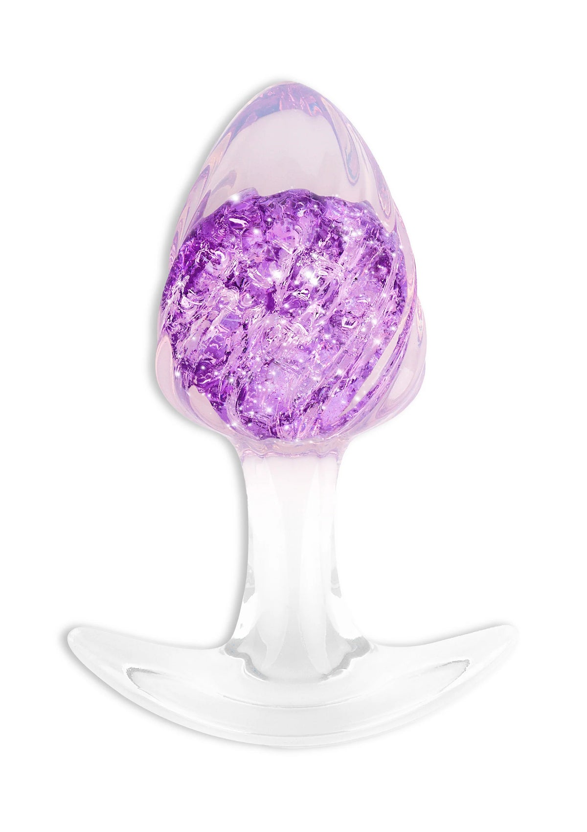Bestel: Crystal Butt Plug Medium by ToyJoy - bij Happytoys.nl, happytoys.be, Happytoys.ae: erotische sex webshop | liever Happy dan Easy ⭐⭐⭐⭐⭐ - Default Title - 10601 - PURPLE