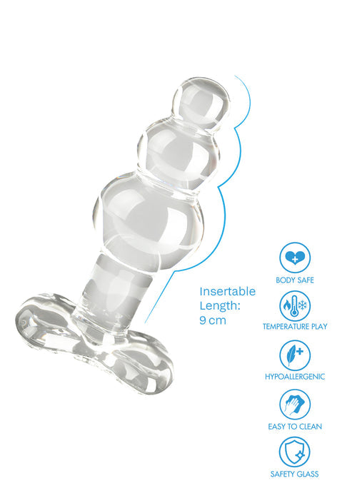 Bestel: Crystal Anal Jewel by Toy Joy Glass Worxx - bij Happytoys: de erotische sex webshop | liever Happy dan Easy ⭐⭐⭐⭐⭐