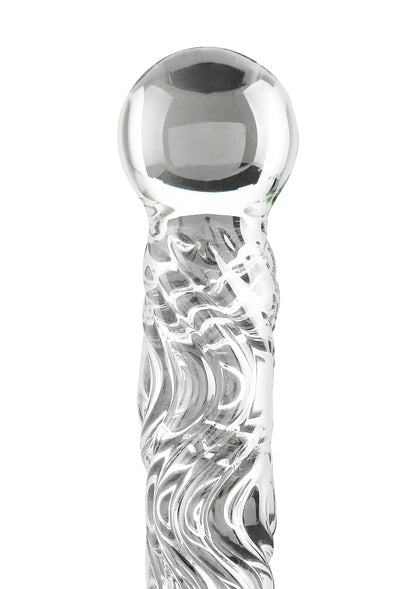 Bestel: Crystal Leather Whip ToyJoy Glass Worxx - bij Happytoys: de erotische sex webshop | liever Happy dan Easy ⭐⭐⭐⭐⭐