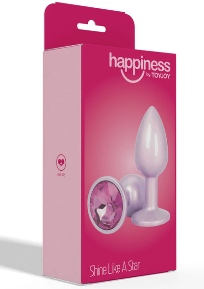 Bestel: Happiness Shine Like A Star Buttplug Rose Gold by Toyjoy - bij Happytoys.nl, happytoys.be, Happytoys.ae: erotische sex webshop | liever Happy dan Easy ⭐⭐⭐⭐⭐