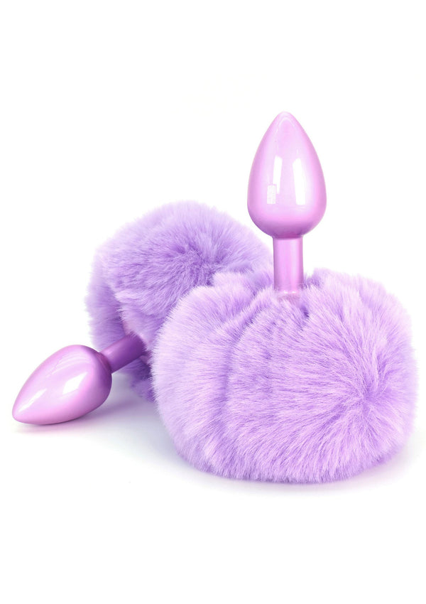 Happiness Enchanting Bunnytail Buttplug Pink By ToyJoy