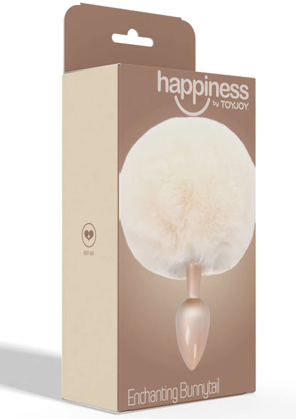Bestel: Happiness Enchanting Bunnytail Buttplug White by Toyjoy - bij Happytoys.nl, happytoys.be, Happytoys.ae: erotische sex webshop | liever Happy dan Easy ⭐⭐⭐⭐⭐