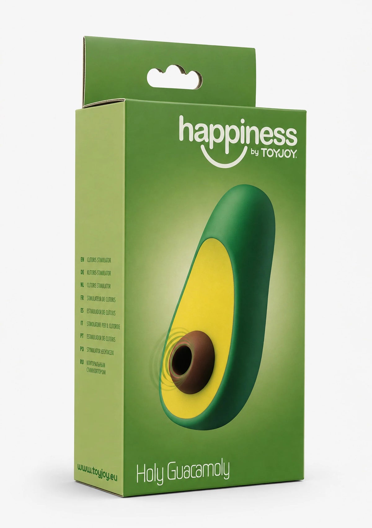 Bestel: Holy Guacamoly Air Stimulator ToyJoh Happiness - bij Happytoys.nl, happytoys.be, Happytoys.ae: erotische sex webshop | liever Happy dan Easy ⭐⭐⭐⭐⭐