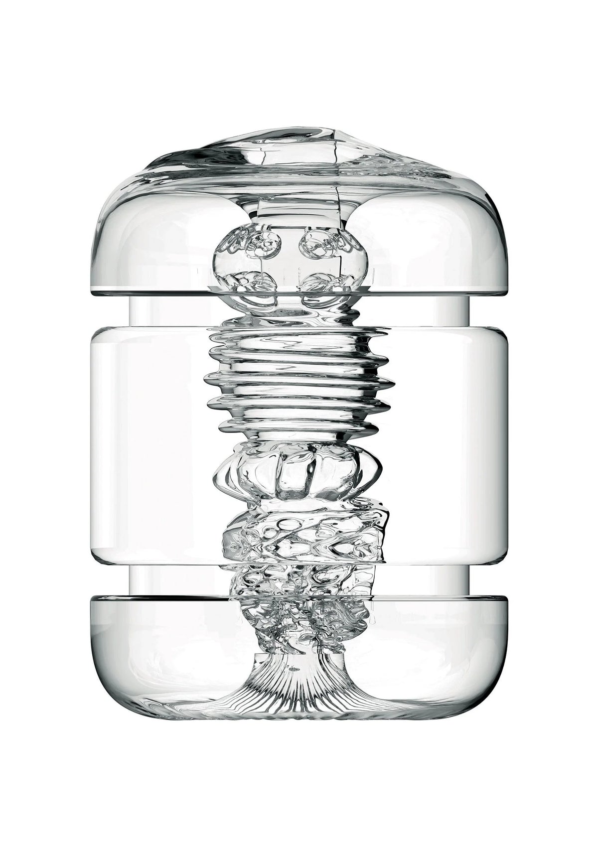 Bestel: Clear Shot Double Masturbator by Private - bij Happytoys.nl, happytoys.be, Happytoys.ae: erotische sex webshop | liever Happy dan Easy ⭐⭐⭐⭐⭐