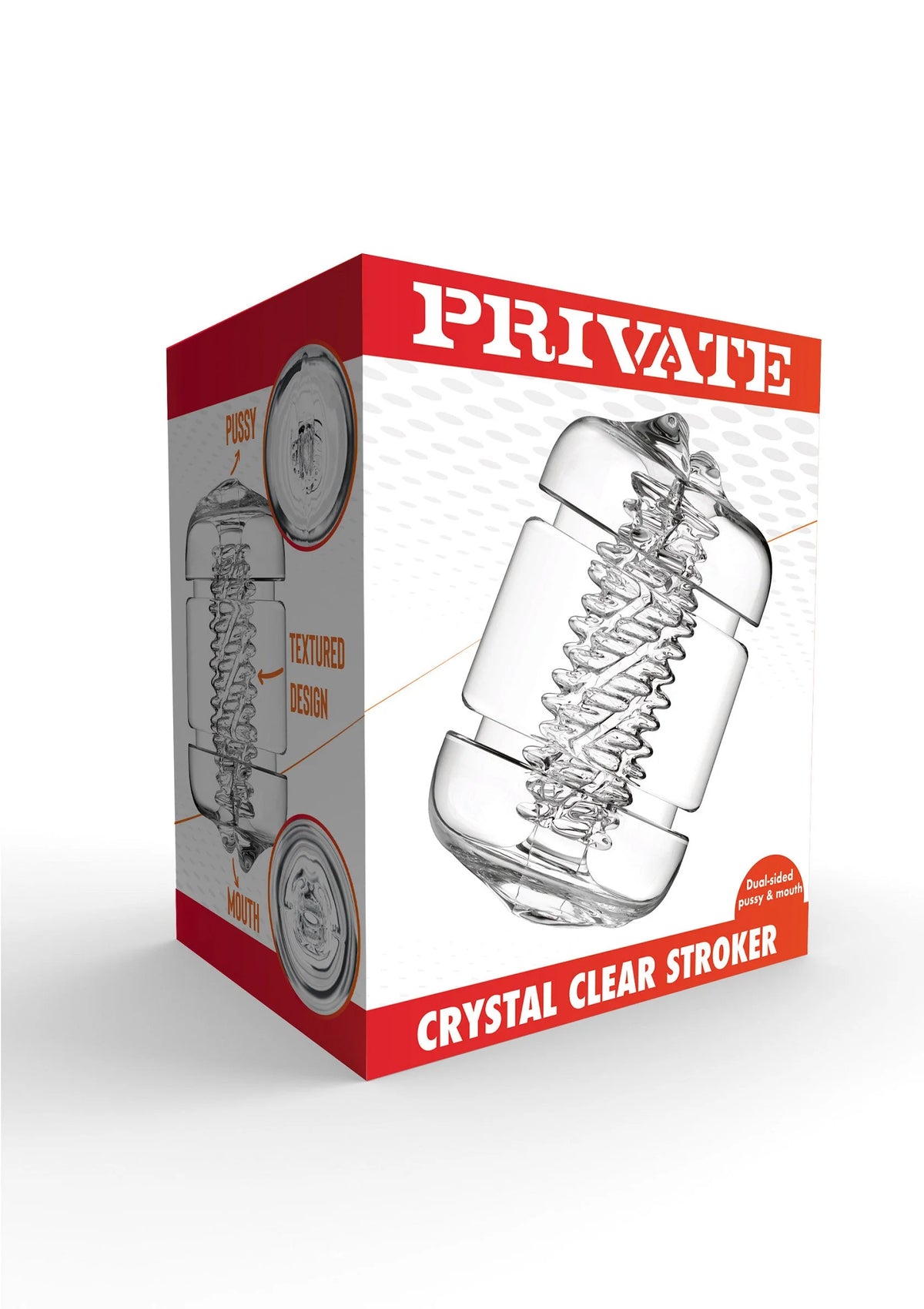 Bestel: Crystal Clear Pussy & Mouth by Private - bij Happytoys.nl, happytoys.be, Happytoys.ae: erotische sex webshop | liever Happy dan Easy ⭐⭐⭐⭐⭐