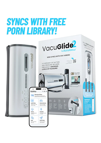 Bestel: VacuGLIDE 2 Milking Machine Video Sync by Autoblow - bij Happytoys.nl, happytoys.be, Happytoys.ae: erotische sex webshop | liever Happy dan Easy ⭐⭐⭐⭐⭐