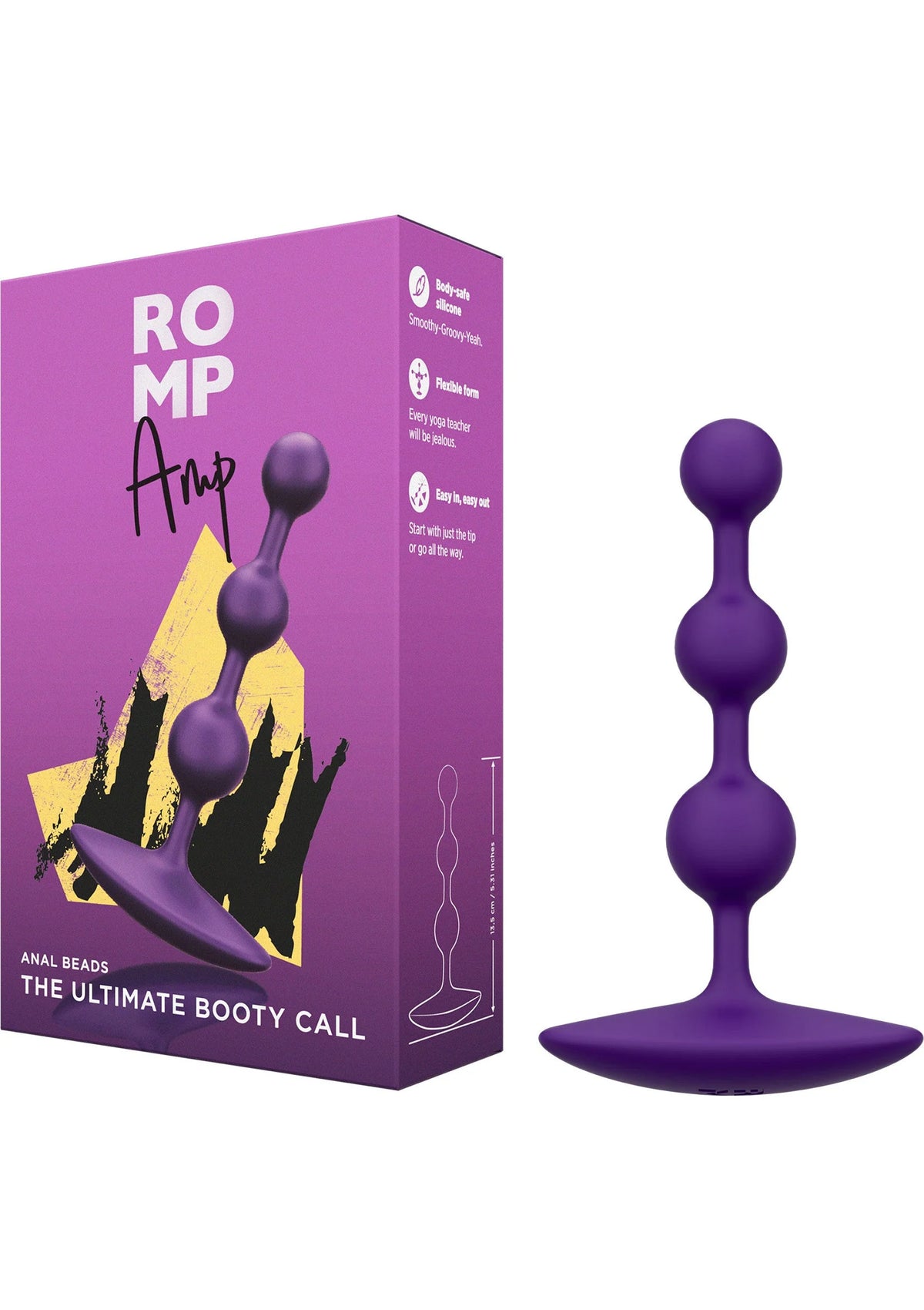 Bestel: Amp Butplug by Romp - bij Happytoys: de erotische sex webshop | liever Happy dan Easy ⭐⭐⭐⭐⭐
