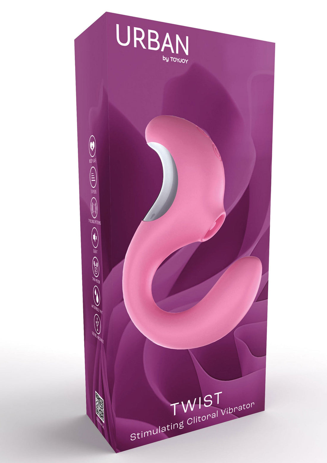 Bestel: Twist Clitoral Vibrator by ToyJoy Urban - bij Happytoys: de erotische sex webshop | liever Happy dan Easy ⭐⭐⭐⭐⭐