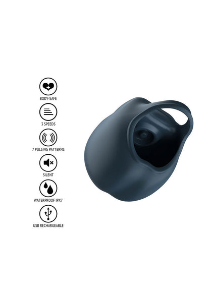 Bestel: Bronx Scrotum Sleeve Ring by ToyJoy Urban - bij Happytoys: de erotische sex webshop | liever Happy dan Easy ⭐⭐⭐⭐⭐