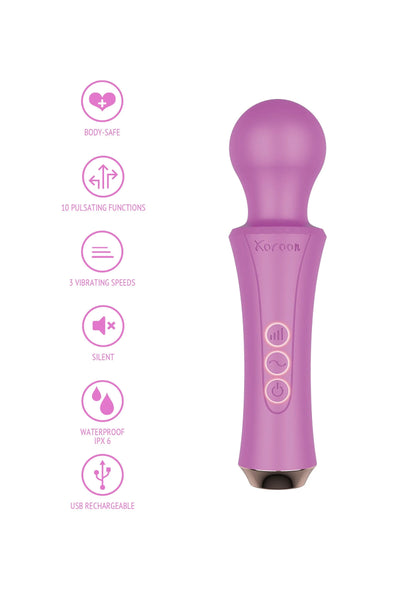 Bestel: The Personal Wand Purple by Xocoon - bij Happytoys: de erotische sex webshop | liever Happy dan Easy ⭐⭐⭐⭐⭐