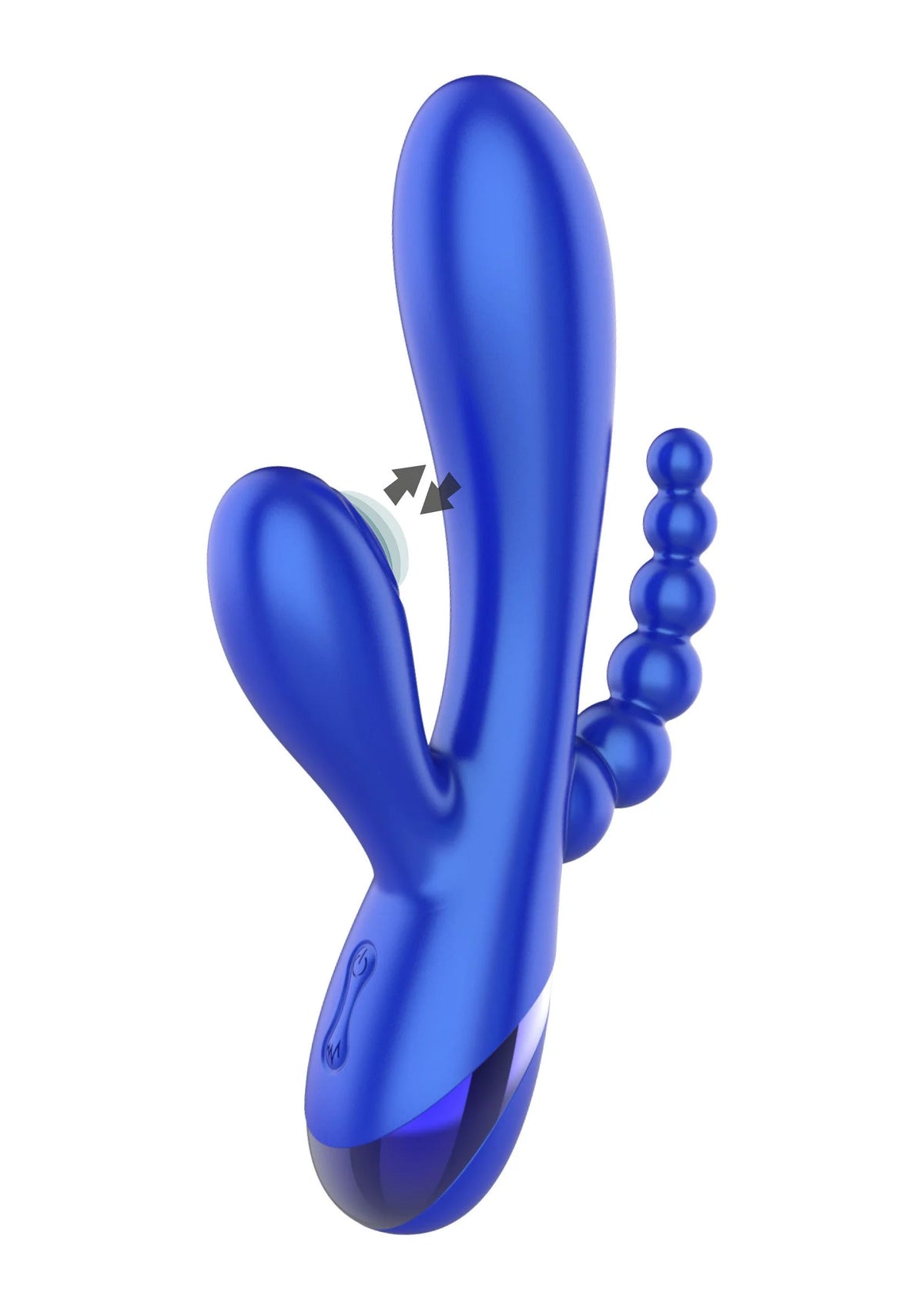Bestel: Triple Love Vibrator by Xocoon - bij Happytoys.nl, happytoys.be, Happytoys.ae: erotische sex webshop | liever Happy dan Easy ⭐⭐⭐⭐⭐ - Default Title - 11124 - BLUE