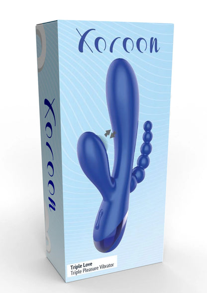 Bestel: Triple Love Vibrator by Xocoon - bij Happytoys.nl, happytoys.be, Happytoys.ae: erotische sex webshop | liever Happy dan Easy ⭐⭐⭐⭐⭐