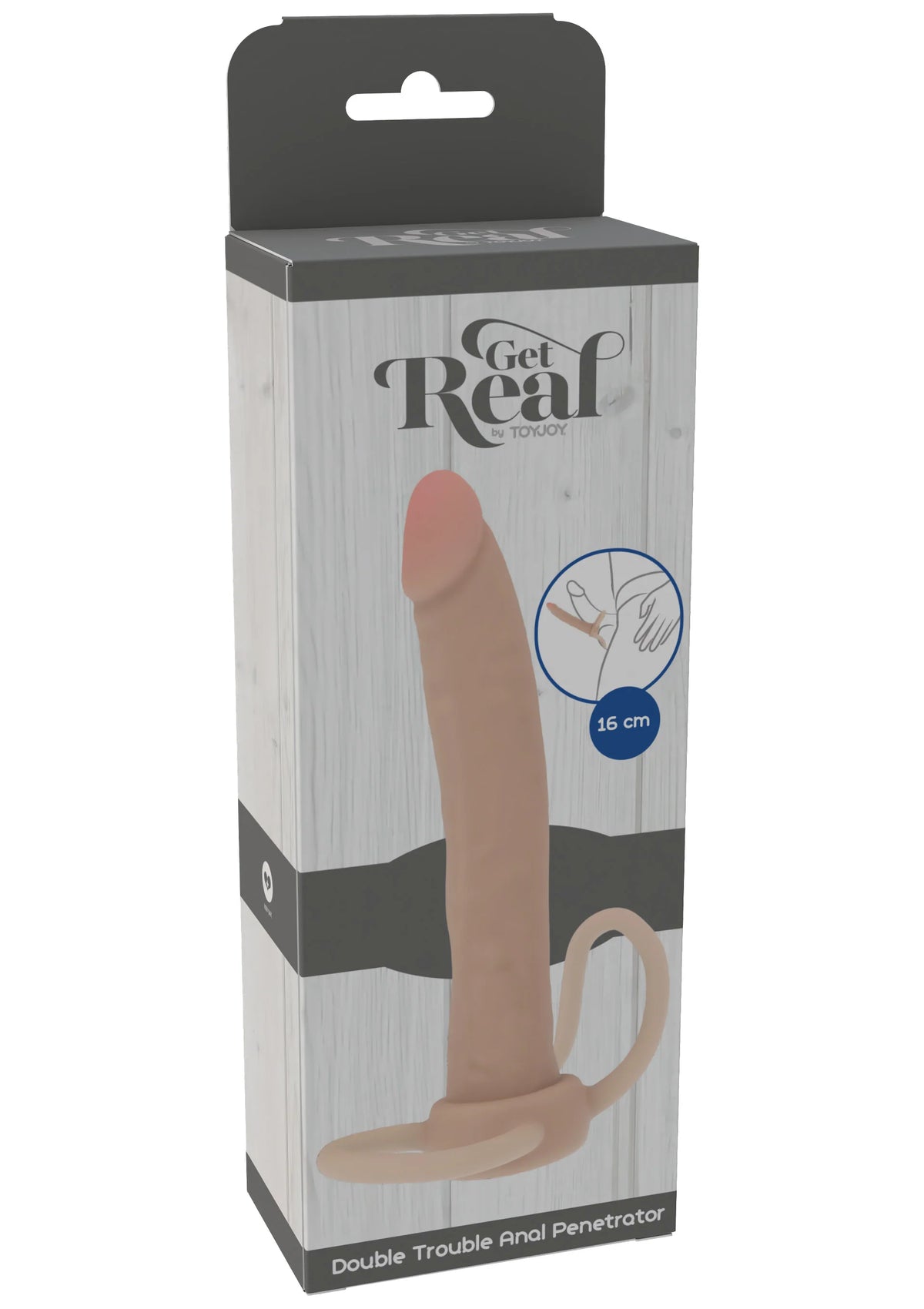 Bestel: Dong Double Trouble Silicone by ToyJoy - bij Happytoys.nl, happytoys.be, Happytoys.ae: erotische sex webshop | liever Happy dan Easy ⭐⭐⭐⭐⭐