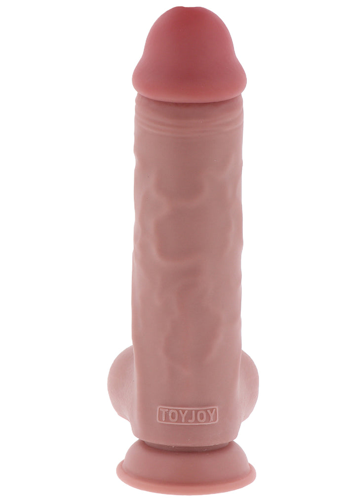 Bestel: Deluxe Dual Density Thick Dildo TPE 25 cm by ToyJoy Get Real - bij Happytoys: de erotische sex webshop | liever Happy dan Easy ⭐⭐⭐⭐⭐