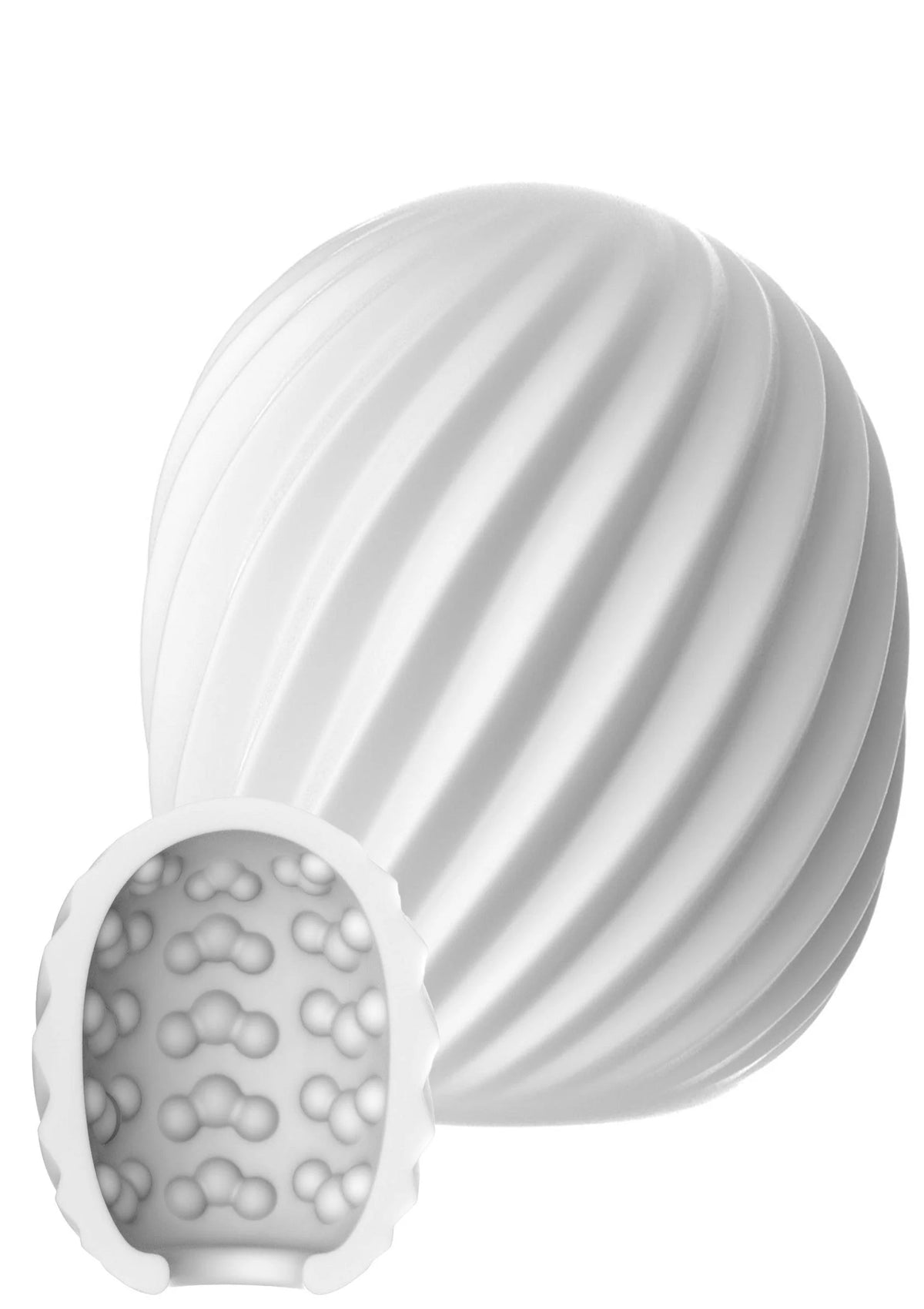 Bestel: Spiral Magic Feel Stroker Small - bij Happytoys.nl, happytoys.be, Happytoys.ae: erotische sex webshop | liever Happy dan Easy ⭐⭐⭐⭐⭐ - Default Title - 11300 - WHITE