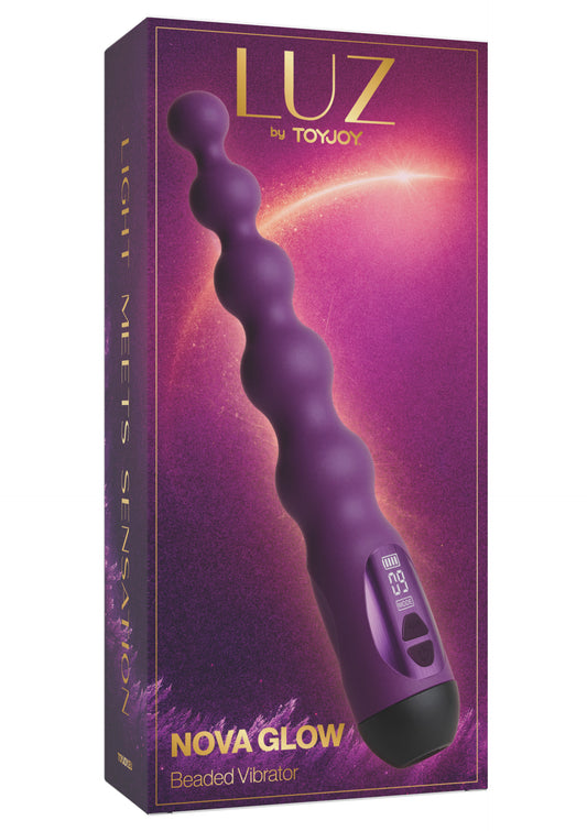 Bestel: Nova Glow Beaded Vibrator by JoyJoy Luz - bij Happytoys.nl, happytoys.be, Happytoys.ae: erotische sex webshop | liever Happy dan Easy ⭐⭐⭐⭐⭐