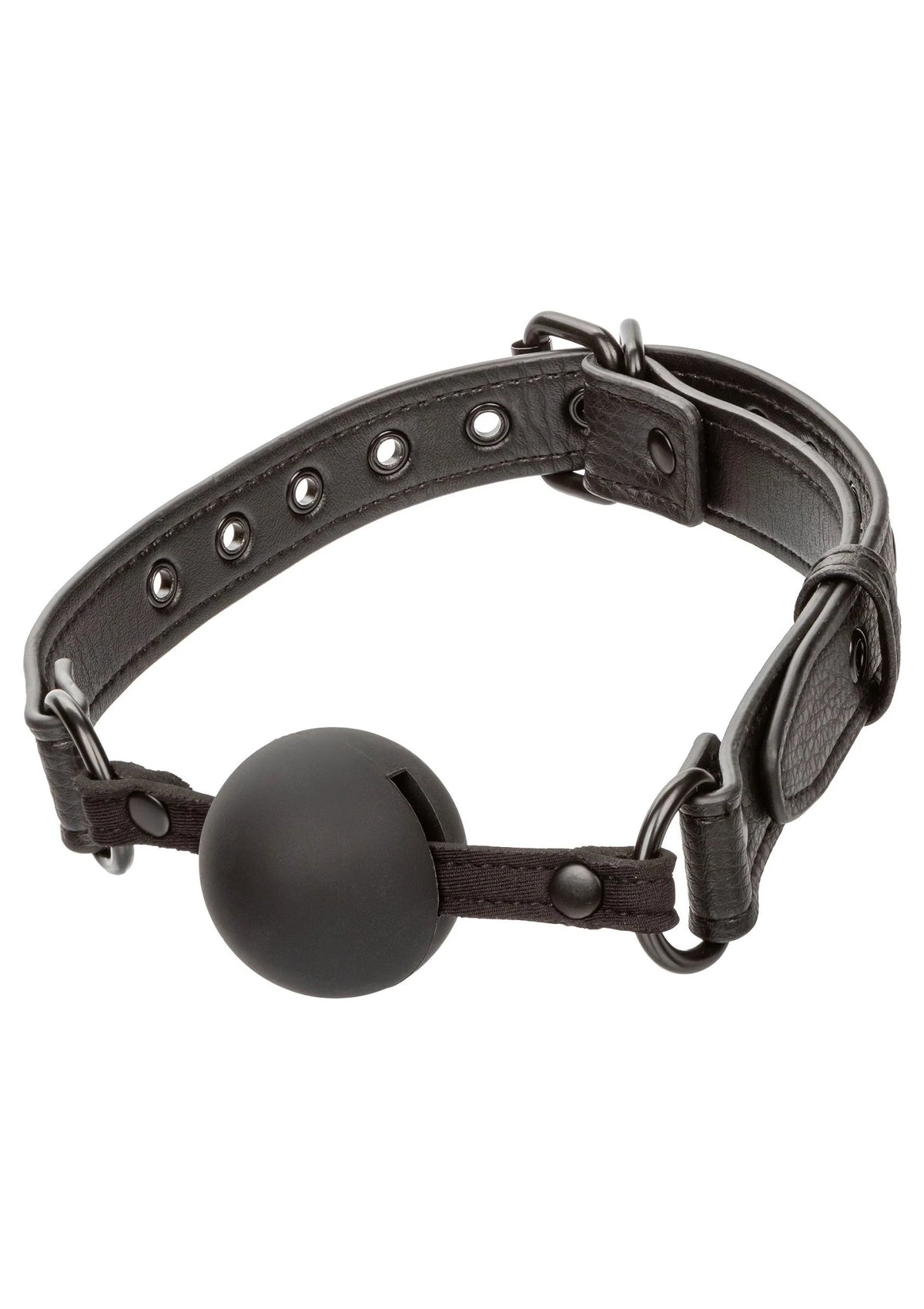 Bestel: Nocturnal Ball Gag by CalExotics - bij Happytoys.nl, happytoys.be, Happytoys.ae: erotische sex webshop | liever Happy dan Easy ⭐⭐⭐⭐⭐ - Default Title - 11931 - BLACK