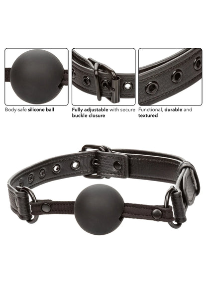 Bestel: Nocturnal Ball Gag by CalExotics - bij Happytoys.nl, happytoys.be, Happytoys.ae: erotische sex webshop | liever Happy dan Easy ⭐⭐⭐⭐⭐