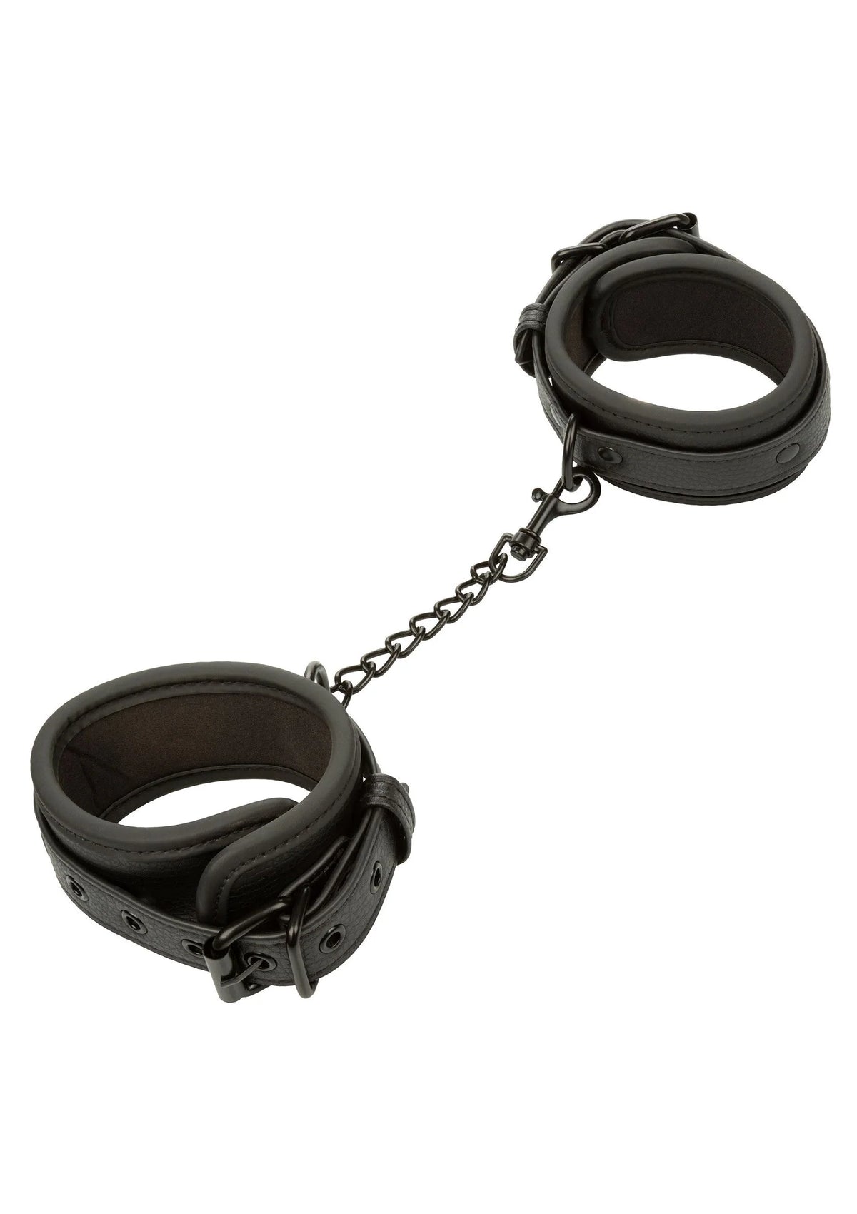 Bestel: Nocturnal Ankle Cuffs by CalExotics - bij Happytoys.nl, happytoys.be, Happytoys.ae: erotische sex webshop | liever Happy dan Easy ⭐⭐⭐⭐⭐ - Default Title - 11934 - BLACK