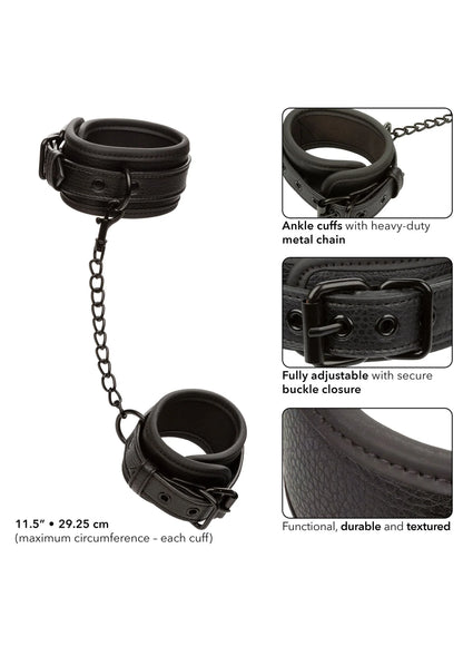Bestel: Nocturnal Ankle Cuffs by CalExotics - bij Happytoys.nl, happytoys.be, Happytoys.ae: erotische sex webshop | liever Happy dan Easy ⭐⭐⭐⭐⭐