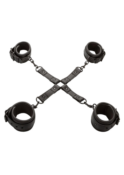 Bestel: Nocturnal Hog Tie by CalExotics - bij Happytoys.nl, happytoys.be, Happytoys.ae: erotische sex webshop | liever Happy dan Easy ⭐⭐⭐⭐⭐ - Default Title - 11935 - BLACK