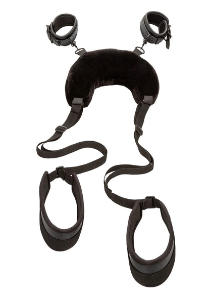 Bestel: Nocturnal Position Strap with Pillow by CalExotics - bij Happytoys.nl, happytoys.be, Happytoys.ae: erotische sex webshop | liever Happy dan Easy ⭐⭐⭐⭐⭐ - Default Title - 11940 - BLACK