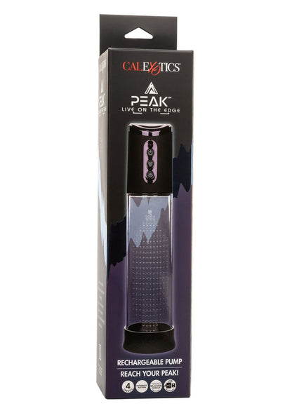 Bestel: Peak Rechargeable Pump by CalExotics Peak - bij Happytoys: de erotische sex webshop | liever Happy dan Easy ⭐⭐⭐⭐⭐