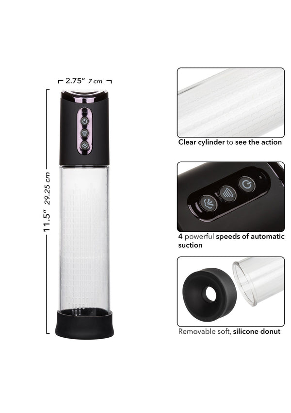 Bestel: Peak Rechargeable Pump by CalExotics Peak - bij Happytoys: de erotische sex webshop | liever Happy dan Easy ⭐⭐⭐⭐⭐