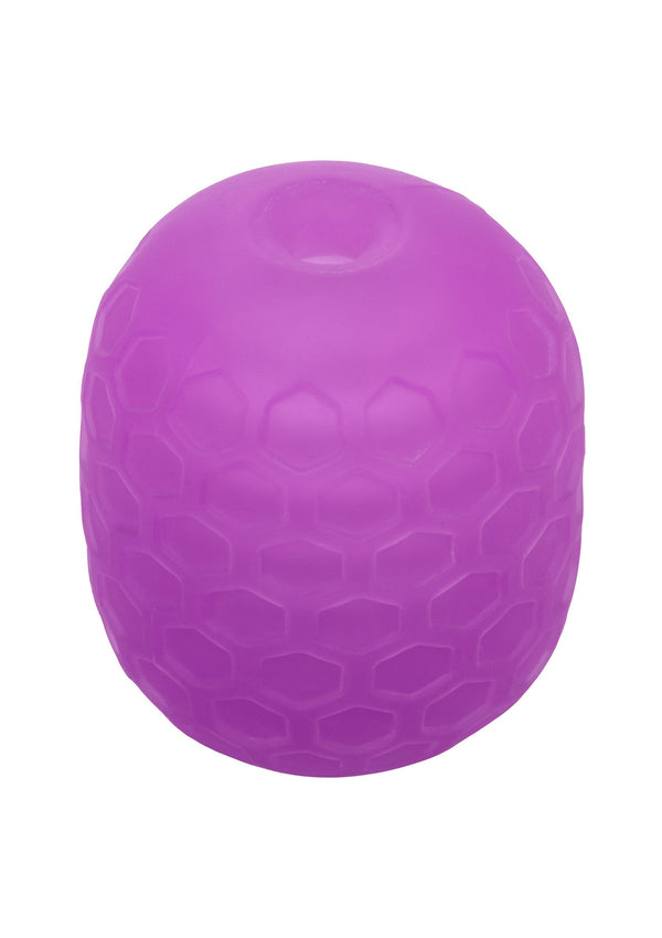 Bestel: Pop Sock Textured Stroker by CalExotics Pop Socks - bij Happytoys: de erotische sex webshop | liever Happy dan Easy ⭐⭐⭐⭐⭐ - Paars - 11956 - PURPLE