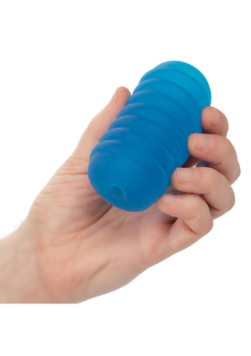 Bestel: Pop Sock Ribbed stroker by CalExotics Pop Socks - bij Happytoys: de erotische sex webshop | liever Happy dan Easy ⭐⭐⭐⭐⭐