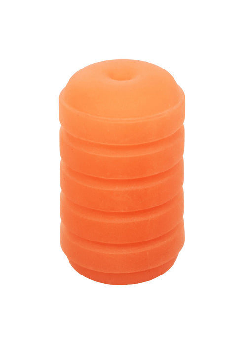 Bestel: Pop Sock Ribbed stroker by CalExotics Pop Socks - bij Happytoys: de erotische sex webshop | liever Happy dan Easy ⭐⭐⭐⭐⭐ - Oranje - 11957 - ORANGE