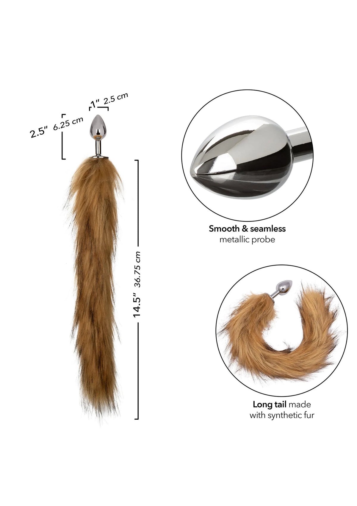 Bestel: Running Wild Tail by CalExotics Running Wild - bij Happytoys: de erotische sex webshop | liever Happy dan Easy ⭐⭐⭐⭐⭐