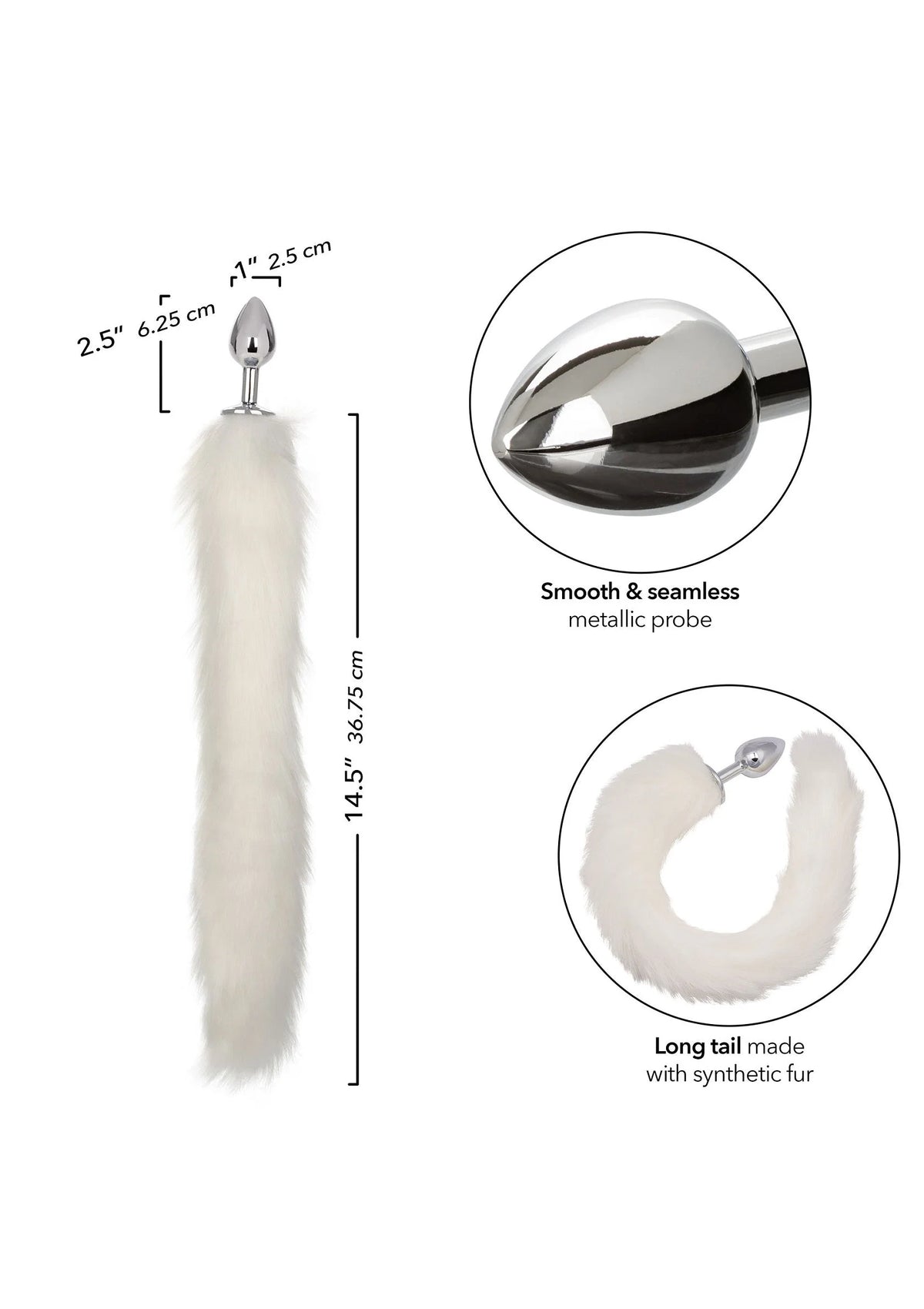 Bestel: Running Wild Tail by CalExotics Running Wild - bij Happytoys: de erotische sex webshop | liever Happy dan Easy ⭐⭐⭐⭐⭐