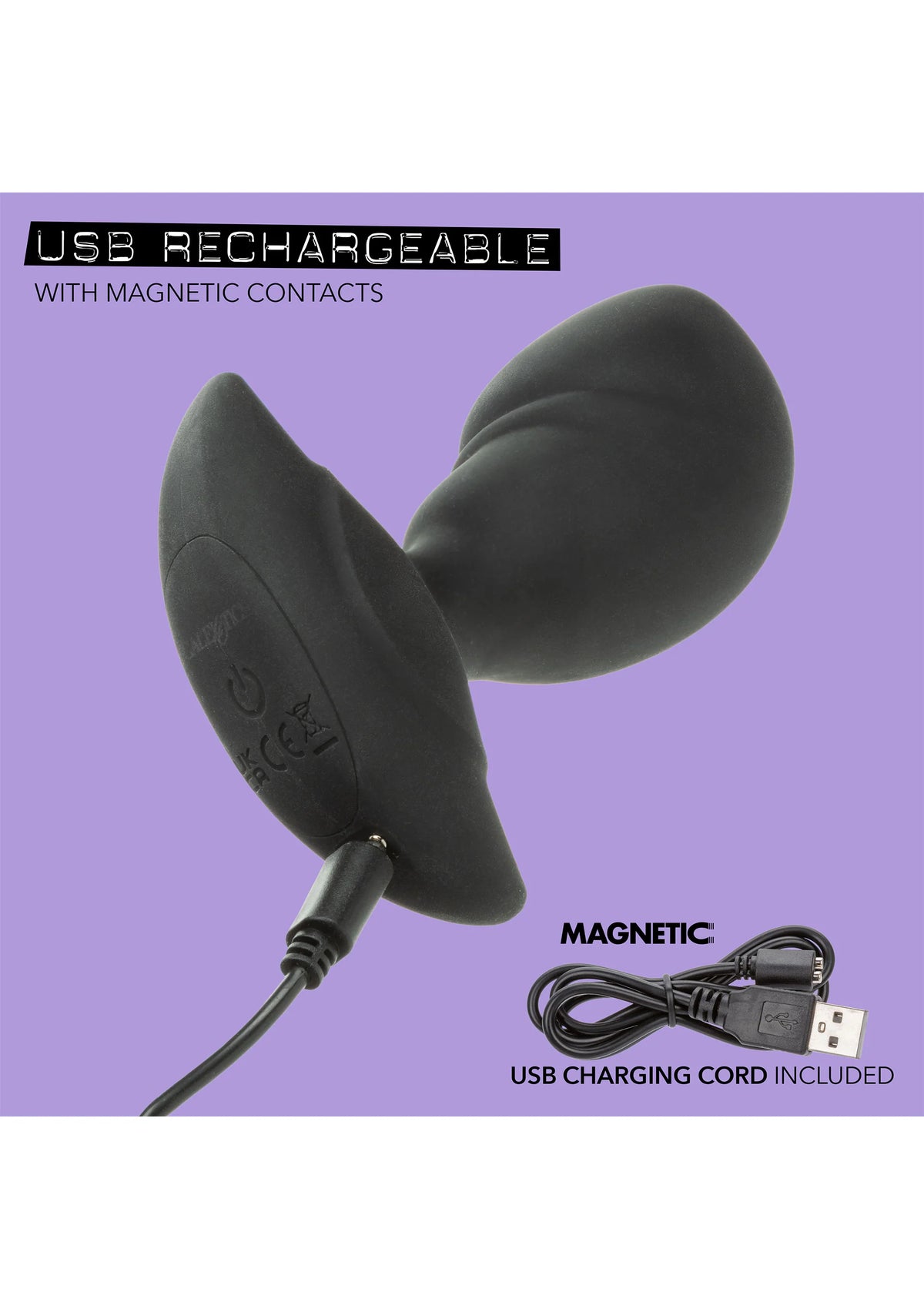 Bestel: Rumbling Stud Probe by CalExotics Rock Bottom - bij Happytoys.nl, happytoys.be, Happytoys.ae: erotische sex webshop | liever Happy dan Easy ⭐⭐⭐⭐⭐