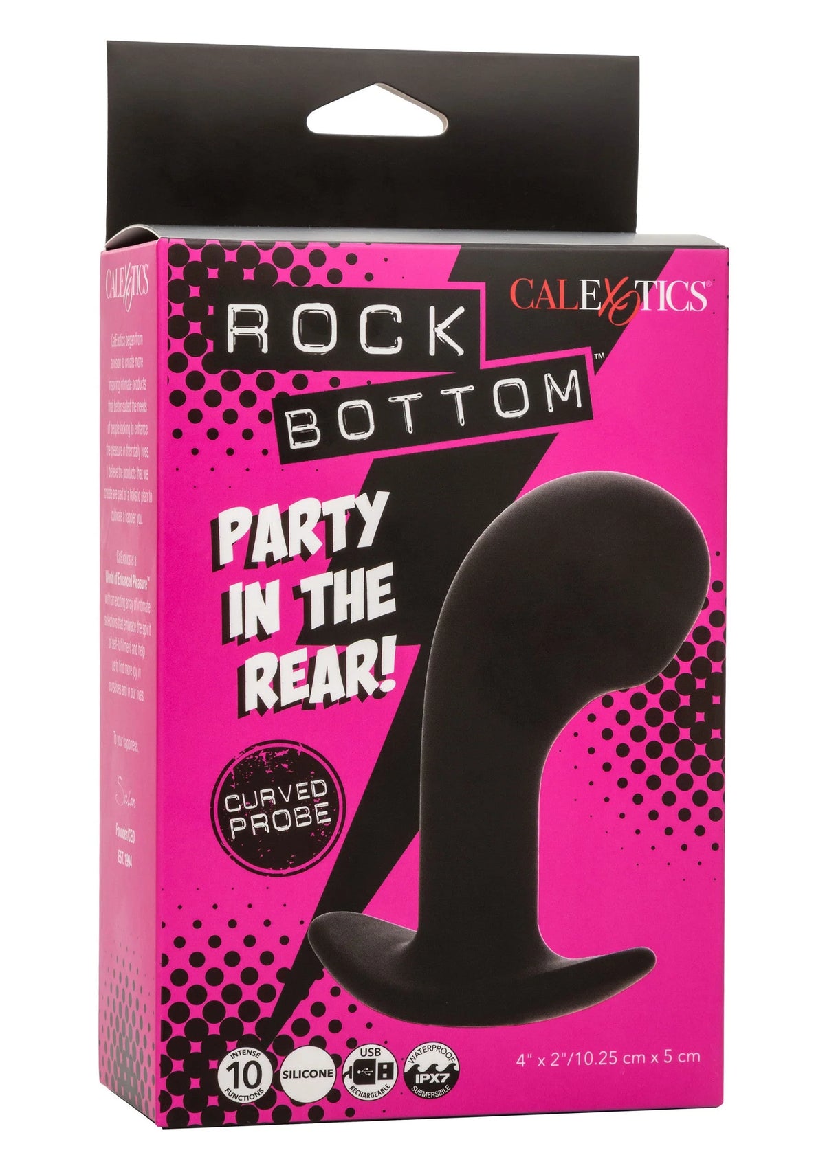 Bestel: Rock Bottom Curved Probe - bij Happytoys.nl, happytoys.be, Happytoys.ae: erotische sex webshop | liever Happy dan Easy ⭐⭐⭐⭐⭐