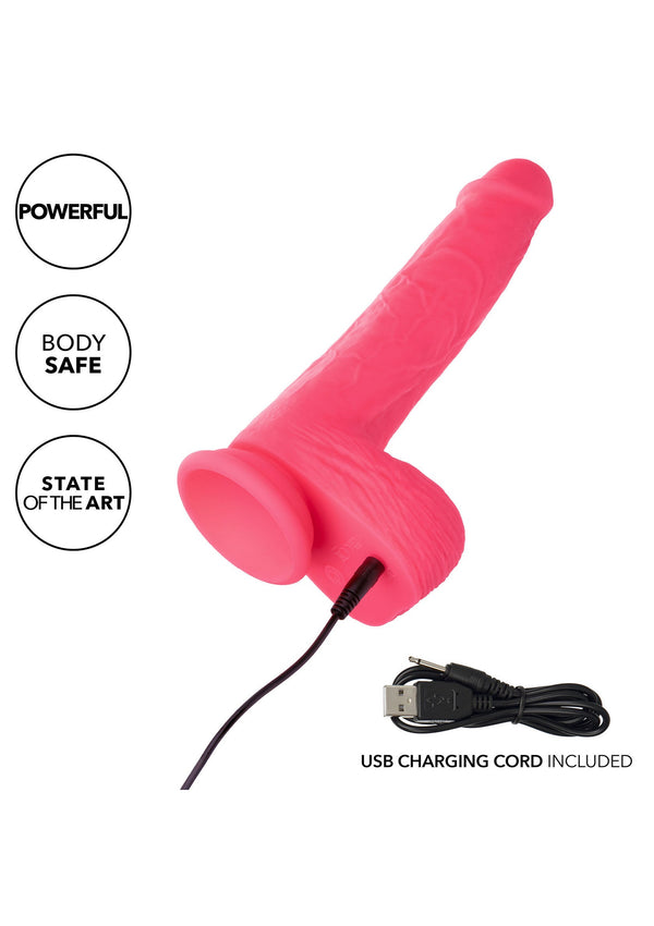 Bestel: Rumbling & Thrusting Vibrator by CalExotics Studs - bij Happytoys: de erotische sex webshop | liever Happy dan Easy ⭐⭐⭐⭐⭐